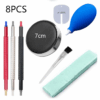 Rubber air blower for precision cleaning of watches, cameras, and electronic devices.