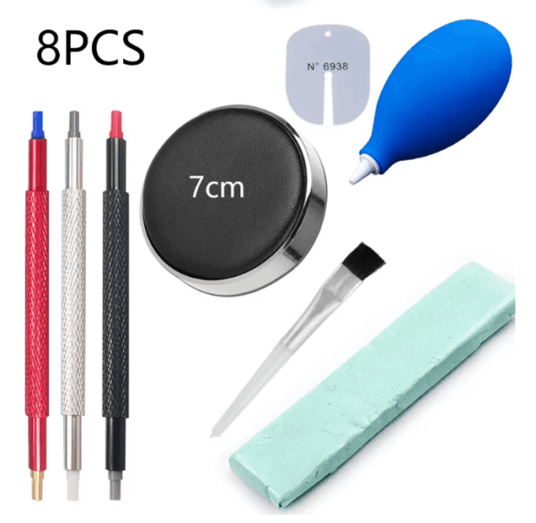 1/5/8pcs Watch Dust Air Blower - Precision Cleaning for Watches, Cameras & Electronics Rubber air blower for precision cleaning of watches, cameras, and electronic devices.