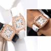 Elegant Quartz Watch Set with PU Leather Bands for Versatile Style