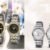 Stylish Couple Watch Set for Men & Women with Miyota Quartz Movement, Water-Resistant and Luminous Hands – Perfect Lovers Gift