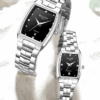 WLISTH Luxury Stainless Steel Couple Watches – Gold Fashion Analog Date Quartz Wristwatches for Men & Women